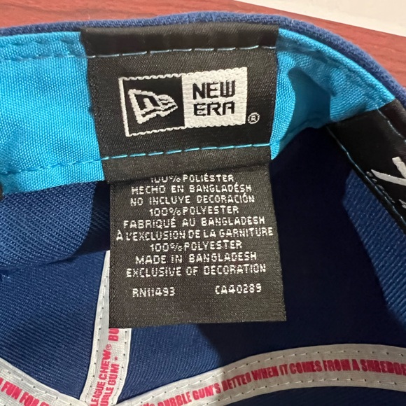 New Era x Big League Chew, 59Fifty Fitted Hat, Montreal Expos, Blue Raspberry - Picture 10 of 12